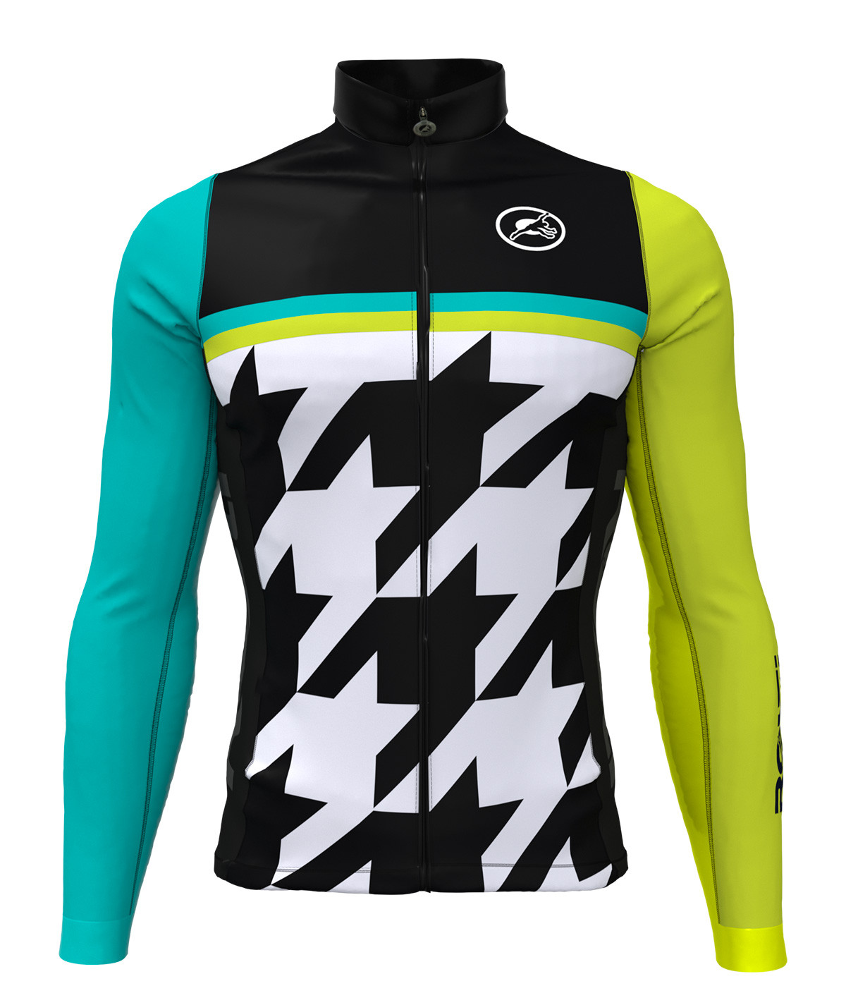 Contrast long sleeved jersey