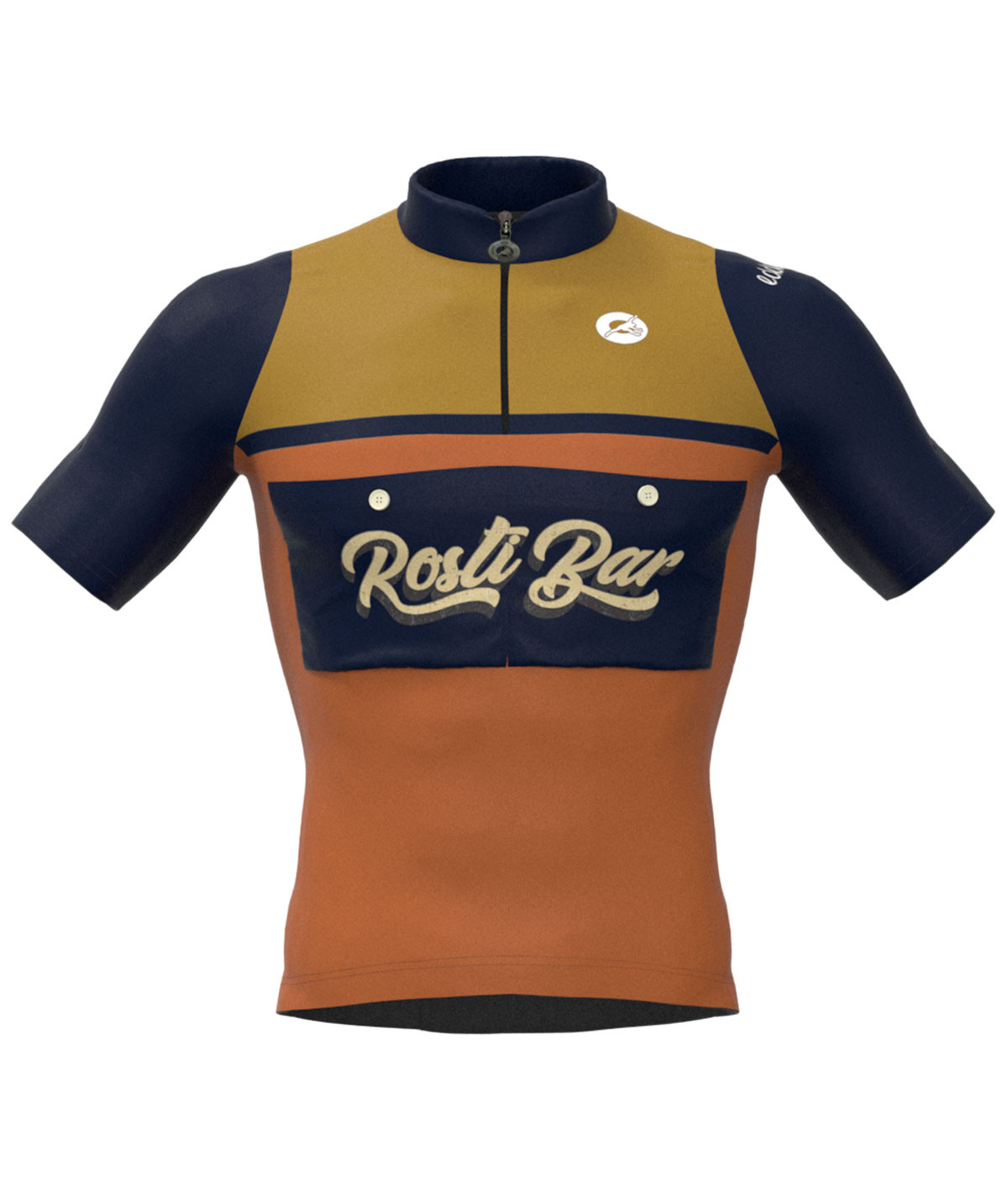 Vintage short sleeved jersey Rosti Bar