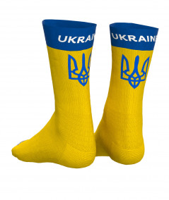 Ukraine national summer socks