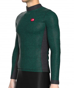 Melange Jewel long sleeve sweater