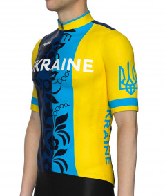 Ukraine national cycling team short sleeved jersey