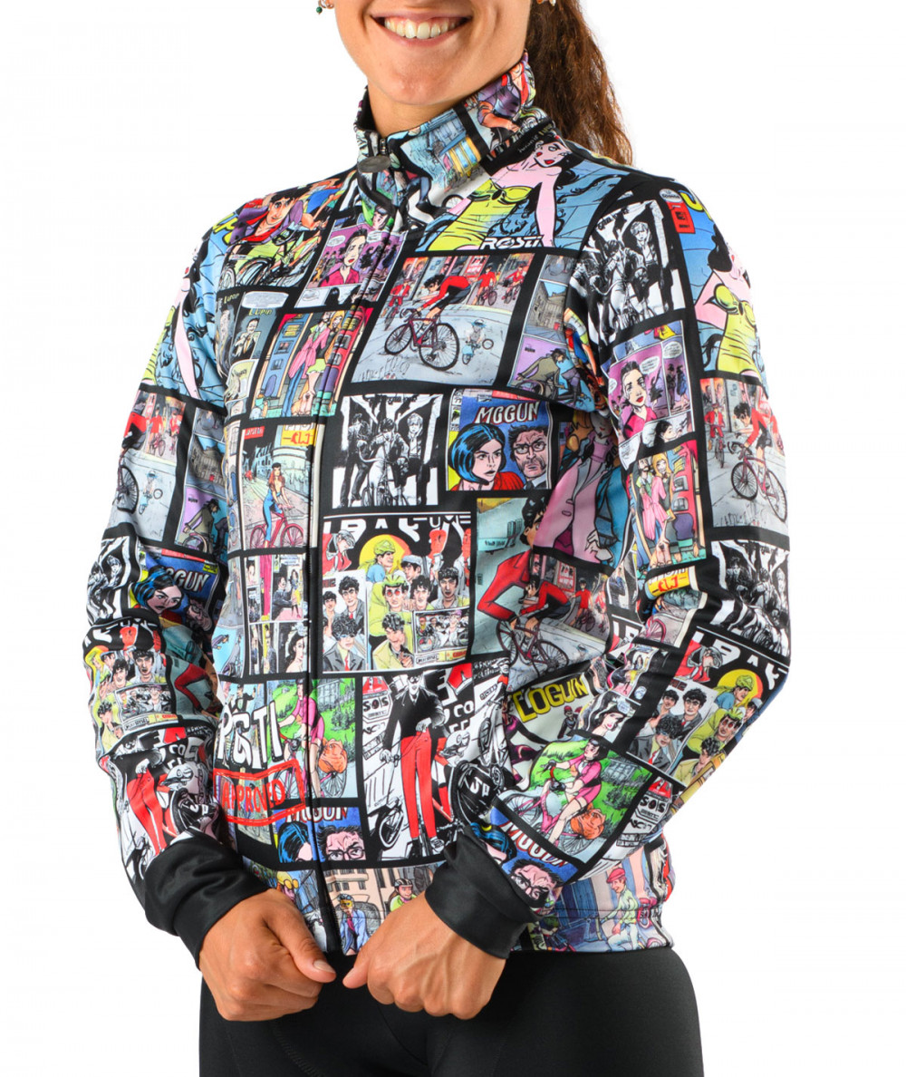 Comics woman jacket