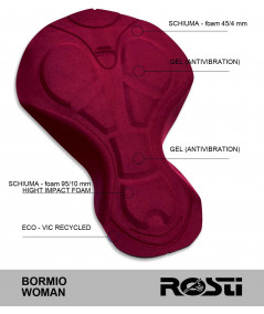 Pro1 Donna pantaloncino - senza bretelle