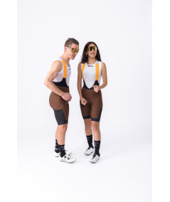 Plain Truck Gravel bib shorts – Brown