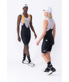 Plain-X bib shorts – Black