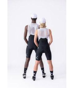 Plain-X bib shorts – Black