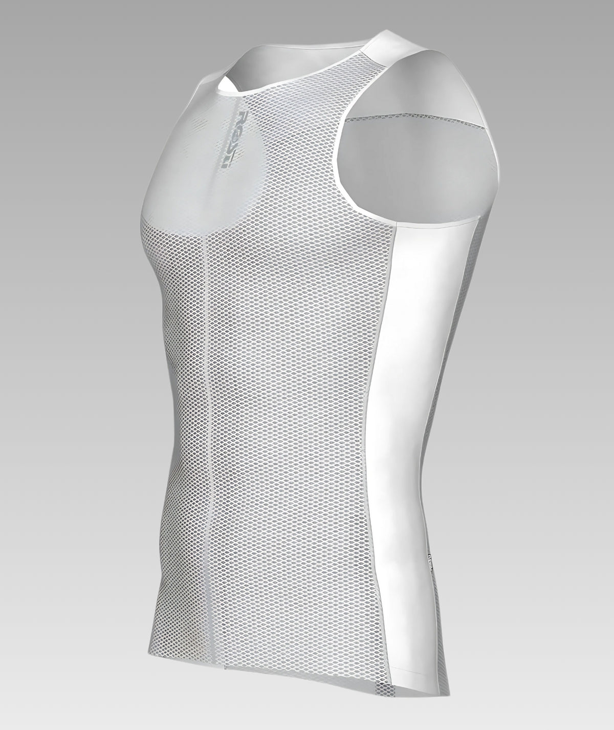 Buccia maglia intima smanicata - Bianco