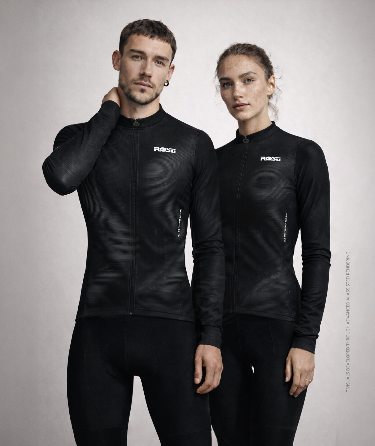 Neon Grid Dark Jersey