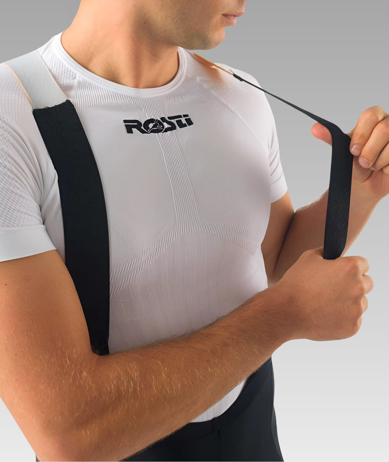 Underwhite short sleeved undergarments