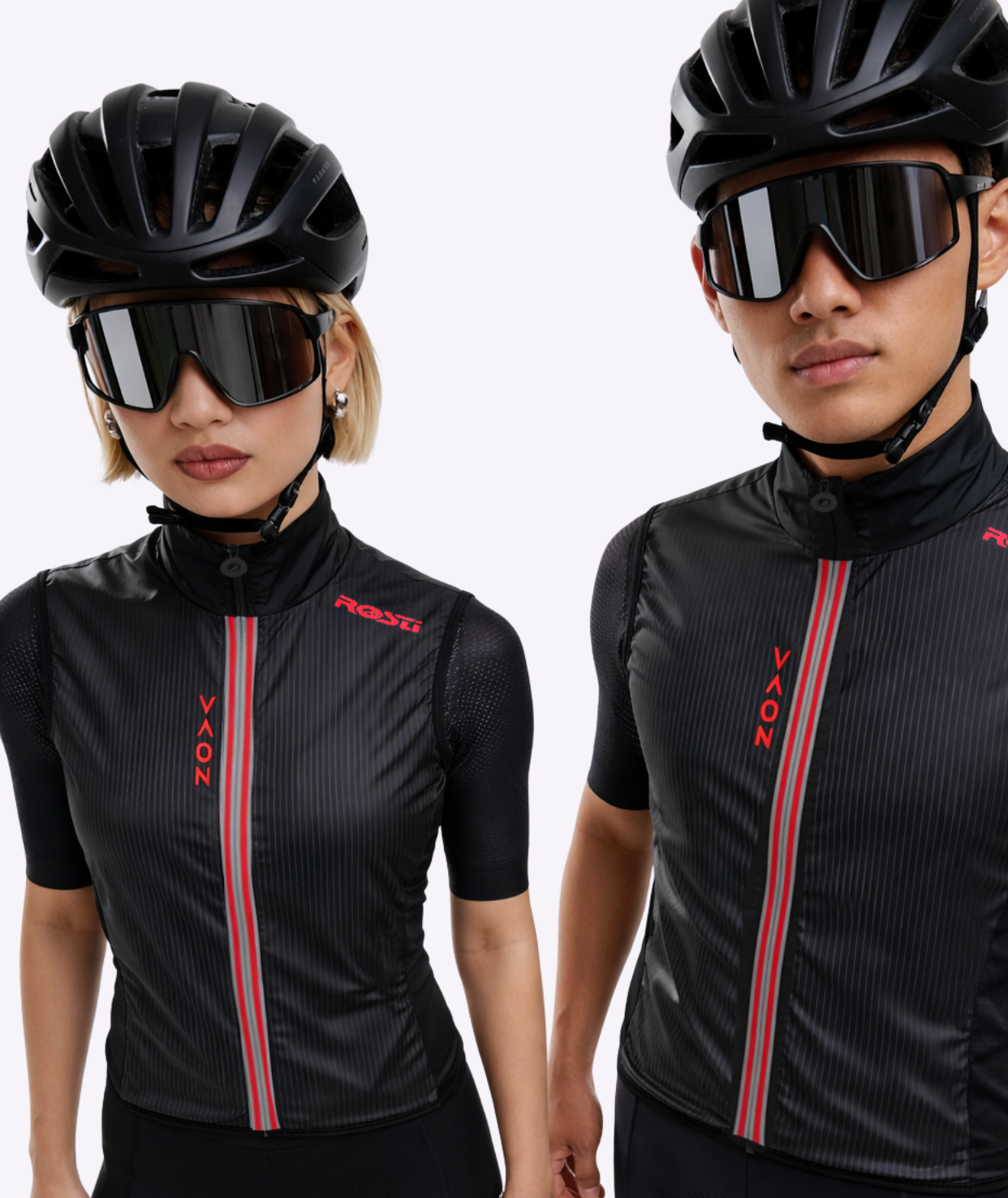 Nova Dark sleeveless jacket