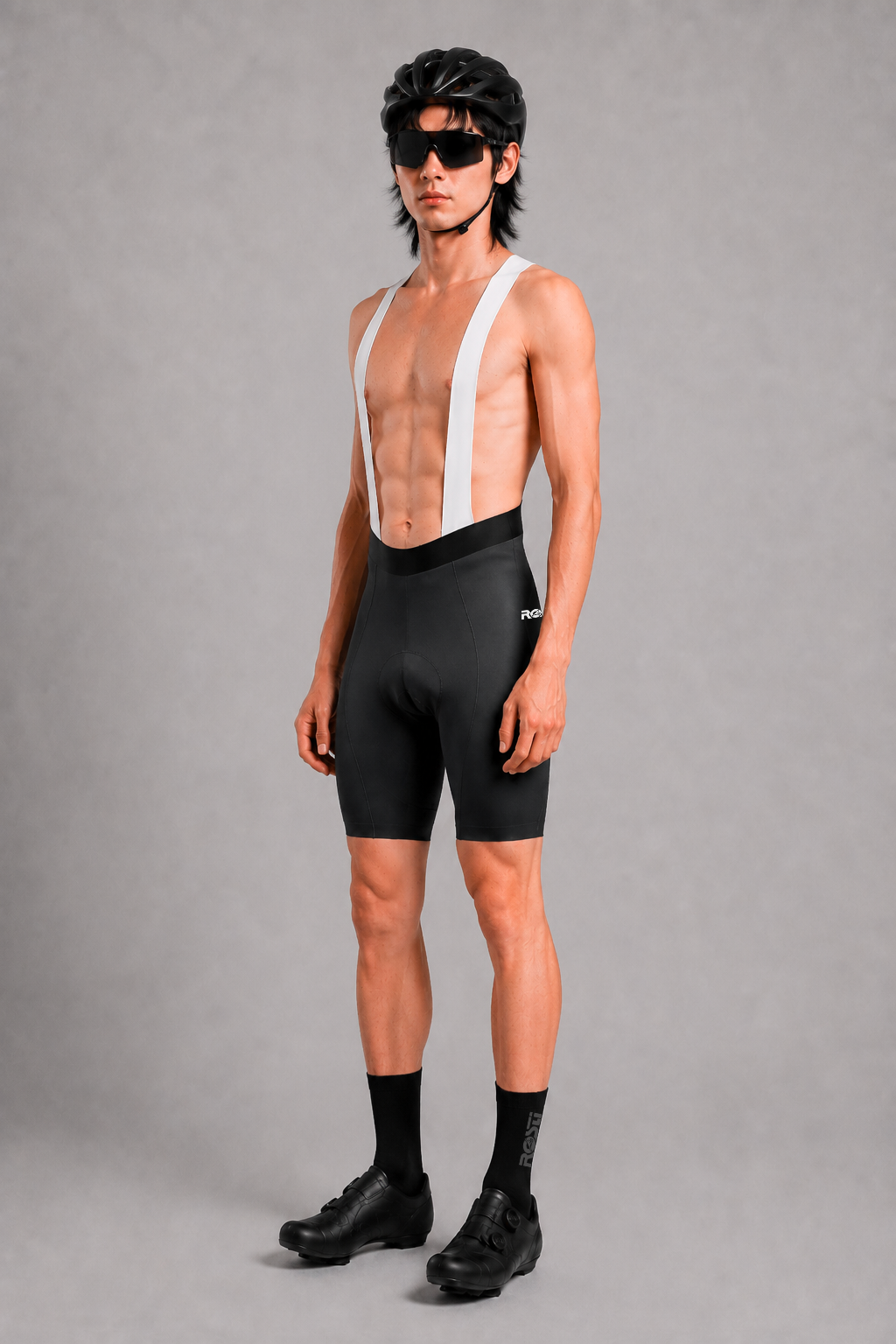 Mono Grey bib shorts