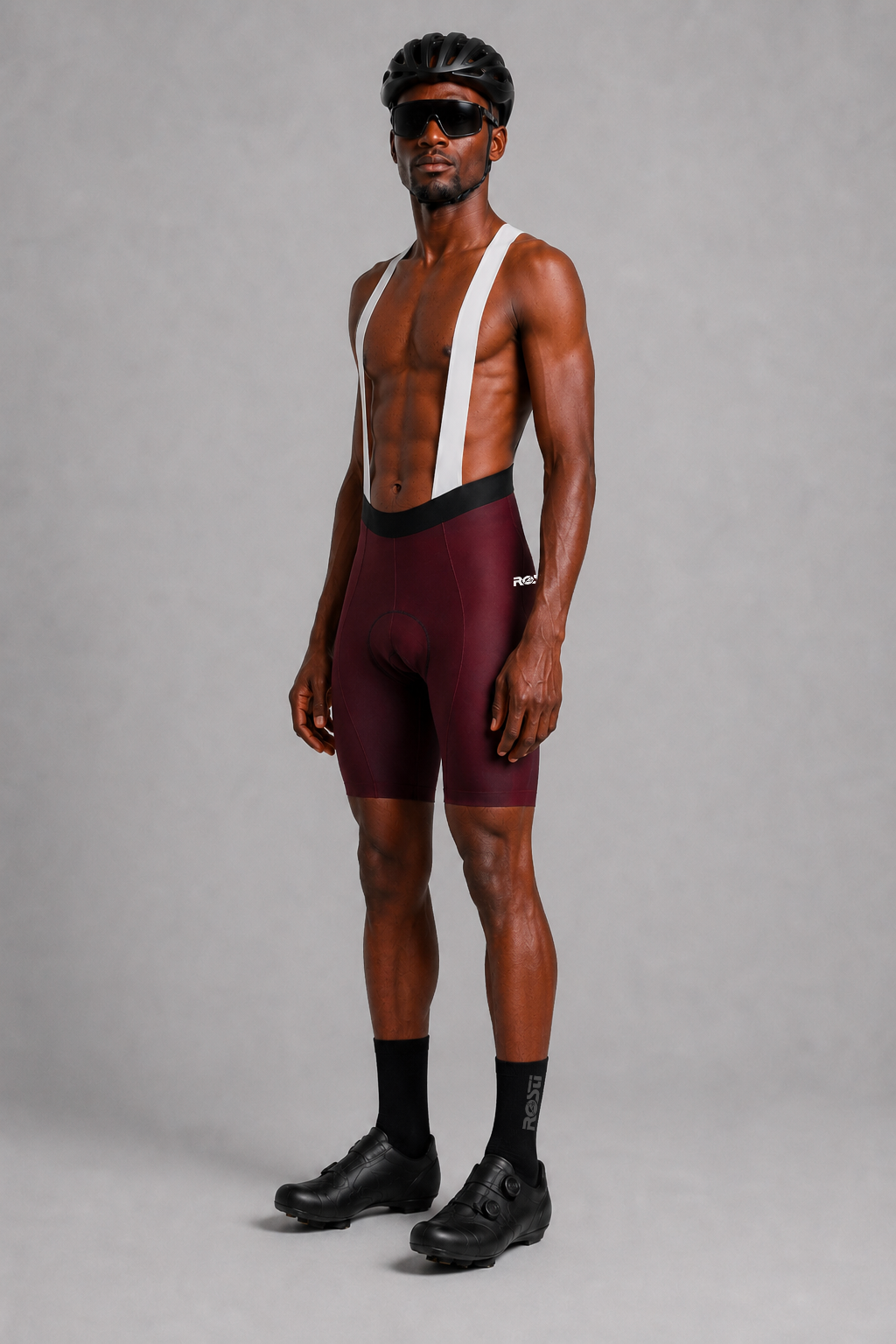 Mono Wine bib shorts