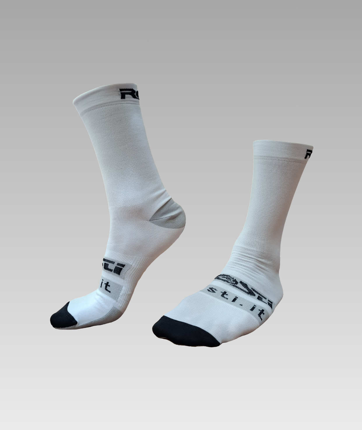 Matt white socks