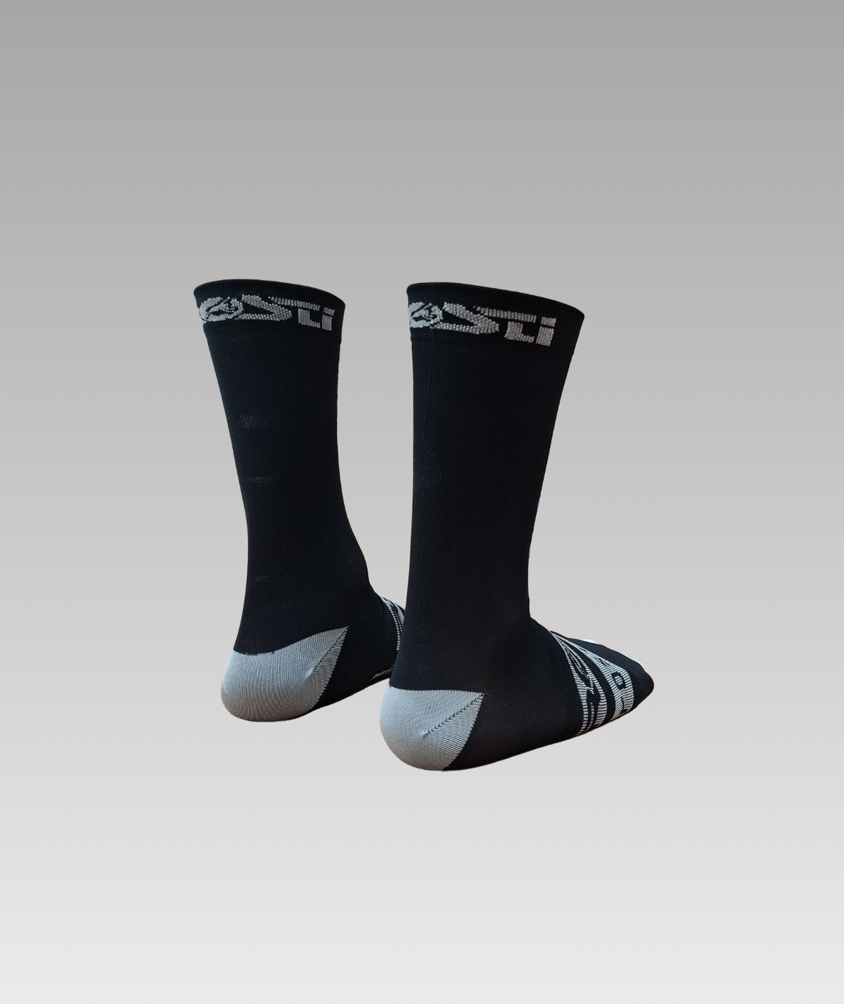 Matt black socks